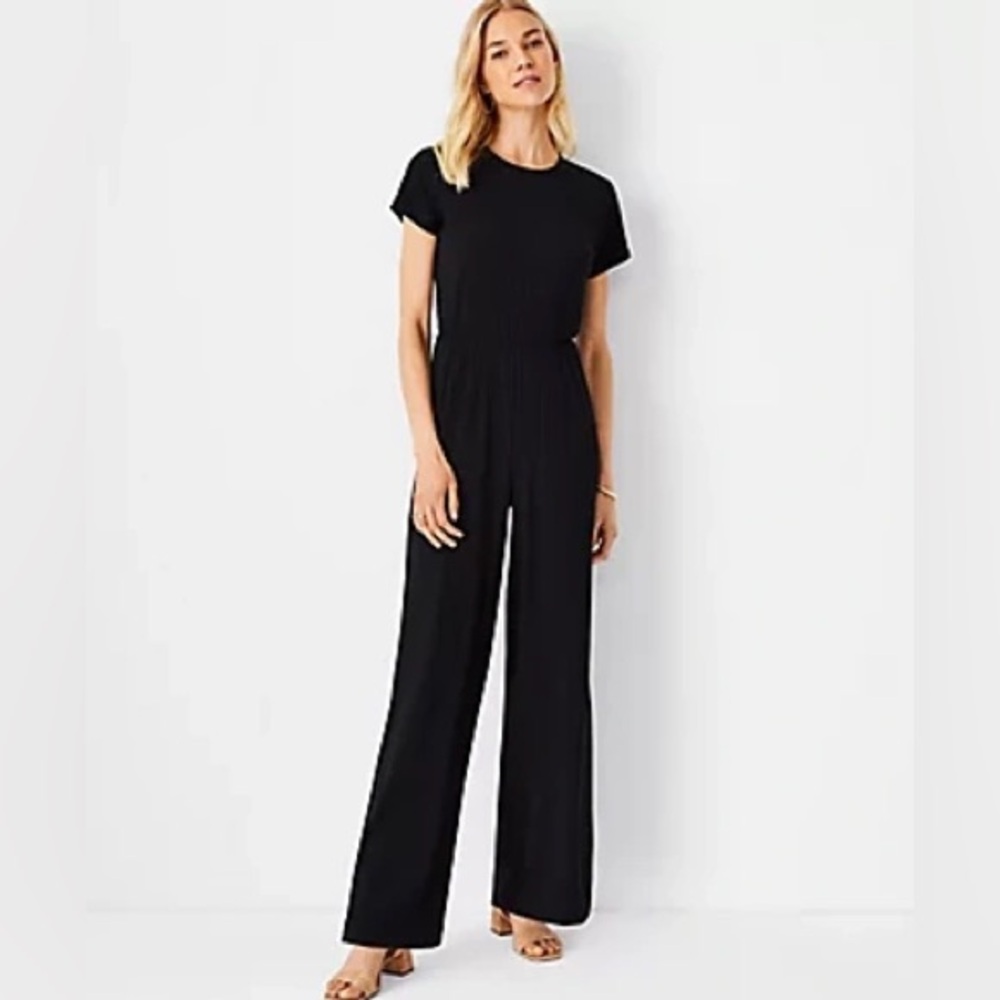 Ann Taylor Black Jumpsuit
